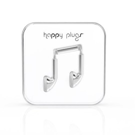 Audífonos Happy Plugs 7735 Plata