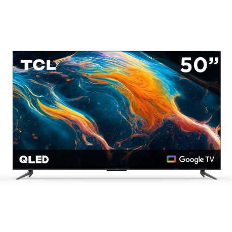 Pantalla TCL 50 pulgadas QLED 4K Google TV 50Q650G