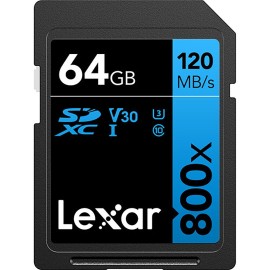 Tarjeta SD Lexar 64GB SDHC