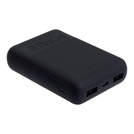 Batería 10000 mAh Negro Forus 2.1 A/10W Mobo