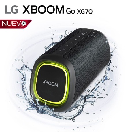 Bocina LG XBOOM Go XG7 negra