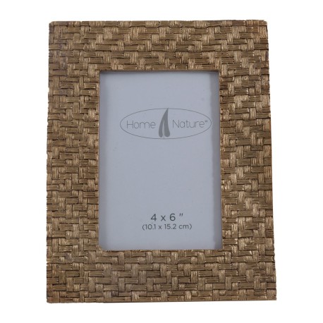 Home Nature portarretrato woven color café 4*6'