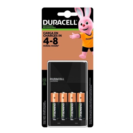 Cargador Duracell C/4 AA