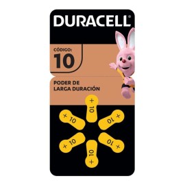 Pila Duracell Auditiva 10 C/6
