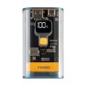 Batería 10000 Mah 3A/22.5W Gris Cyber Portátil