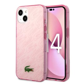 Funda Lacoste iphone 14 plus rosa