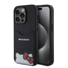 Funda Para iPhone 15 Pro Max Hello Kitty Con Tarjetero
