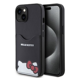 Funda Para iPhone 15 Hello Kitty Con Tarjetero