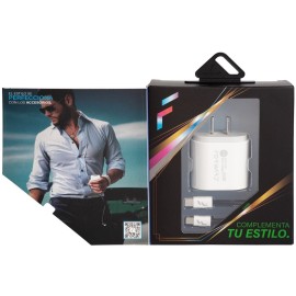 Cargador 20w c/cable tipo c 1.80 m