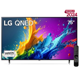 Pantalla LG 75 Pulgadas 4K ThinQ 75QNED80TSA