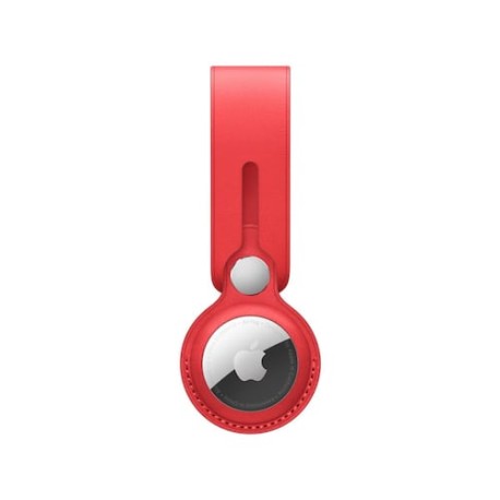 Etiqueta de Piel para Apple AirTag Rojo