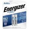 Pila Energizer litio AAA 2 piezas