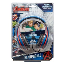 Audífonos Diadema Avengers Azul