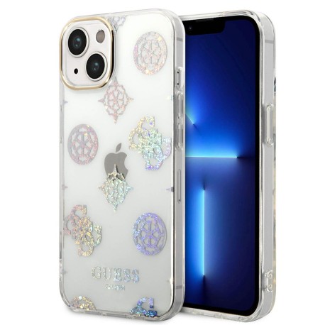 Funda Iphone 14 Pro Electroplated blanca
