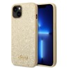 Funda Iphone 14 Plus Flakes dorada