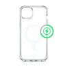 Funda iphone 15 Plus transparente con Magsafe Hybrid
