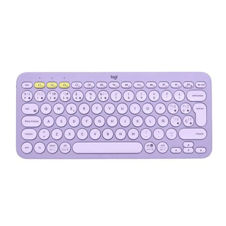 Teclado k380 multi-device lavanda
