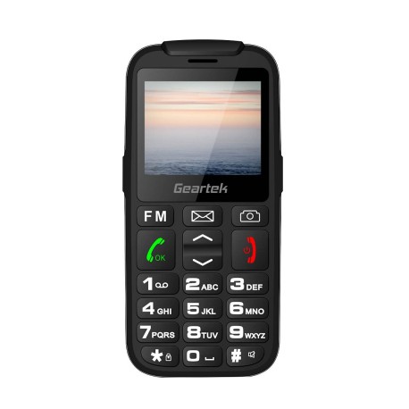 Teléfono celular Geartek libre T50 negro
