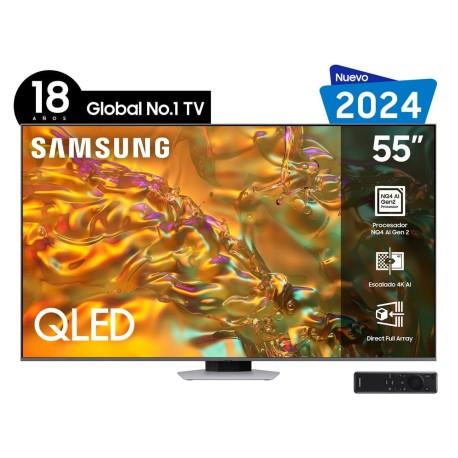 Pantalla Samsung 55 Pulgadas QLED QN55Q80DAF