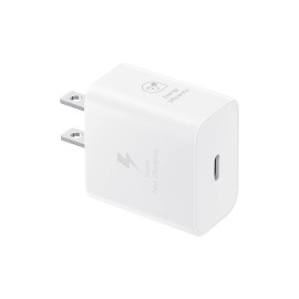 Cargador Samsung Carga Rápida 25W Tipo C Blanco