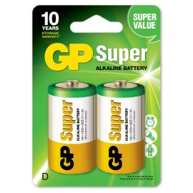 Pila GP Batteries D (2 pilas)